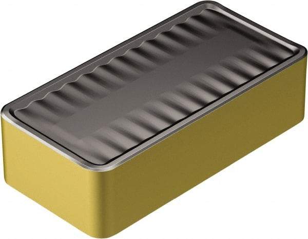 Sandvik Coromant - LNMX501432 XH Grade 4325 Carbide Turning Insert - TiCN/Al2O3/TiN Finish, 90° Rectangle, 14.2mm Thick, 1/8" Corner Radius - Caliber Tooling