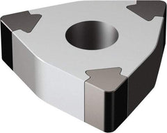 Sandvik Coromant - WNGA332 WH Grade 7025 CBN Turning Insert - 80° Trigon, 3/8" Inscr Circle, 3/16" Thick, 1/32" Corner Radius - Caliber Tooling