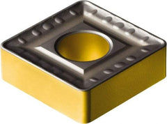 Sandvik Coromant - SNMM868 HR Grade 4325 Carbide Turning Insert - TiCN/AI2O3/TiN Finish, 90° Square, 1" Inscr Circle, 3/8" Thick, 1/8" Corner Radius - Caliber Tooling