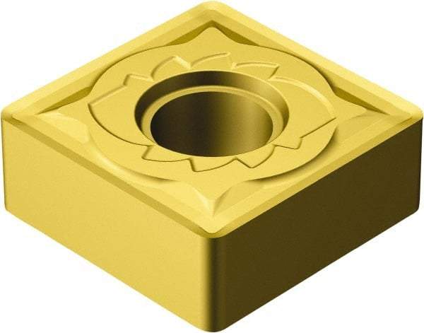 Sandvik Coromant - SNMG433 SMR Grade S05F Carbide Turning Insert - 90° Square, 1/2" Inscr Circle, 3/16" Thick, 3/64" Corner Radius - Caliber Tooling