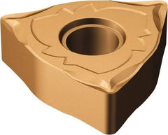 Sandvik Coromant - WNMG431 SF Grade 1125 Carbide Turning Insert - TiAlN/AlCr2O3 Finish, 80° Trigon, 1/2" Inscr Circle, 3/16" Thick, 1/64" Corner Radius - Caliber Tooling