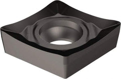 Sandvik Coromant - CCGX32.51 AL Grade 1105 Carbide Turning Insert - TiAlN2 Finish, 80° Diamond, 3/8" Inscr Circle, 5/32" Thick, 1/64" Corner Radius - Caliber Tooling