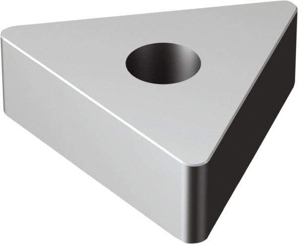 Sandvik Coromant - TNGA332 Grade 6190 Ceramic Turning Insert - Uncoated, 60° Triangle, 3/8" Inscr Circle, 3/16" Thick, 1/32" Corner Radius - Caliber Tooling