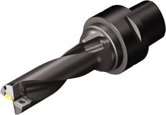 Sandvik Coromant - 53mm Max Drill Depth, 3xD, 17.5mm Diam, Indexable Insert Drill - C5 Coromant Shank - Caliber Tooling