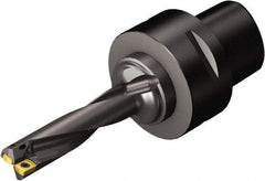 Sandvik Coromant - 54mm Max Drill Depth, 4xD, 13.5mm Diam, Indexable Insert Drill - C6 Coromant Shank - Caliber Tooling