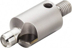 Sandvik Coromant - 1 Flute Polycrystalline Diamond Countersink - Uncoated, 37mm OAL, Right Hand Cut - Caliber Tooling