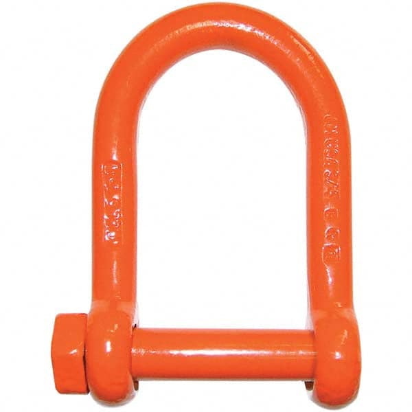 CM - Shackles Nominal Chain Size: 1 Load Limit (Ton): 9.50 - Caliber Tooling