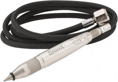 Sioux Tools - 13,000 BPM, 90 psi, 1/4 NPT Inlet, Air Engraving Pen - Includes 59" Hose - Caliber Tooling