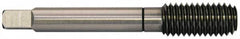 Balax - 1-8 UNC H14 Thread Limit Plug Thread Forming Tap - High Speed Steel, Bright Finish, 5-1/8" OAL, 1" Thread Length, Right Hand Thread, Series BXP - Caliber Tooling