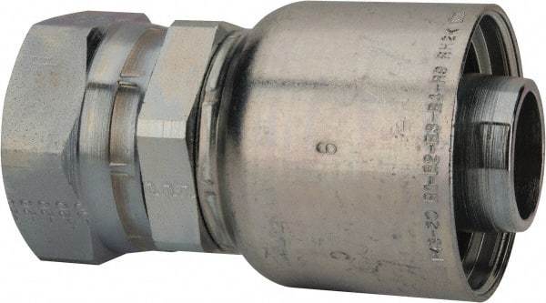 Parker - 1-1/4 Thread Hydraulic Hose Fitting - -20 Hose Size, 1 1/4" Hose Diam - Caliber Tooling