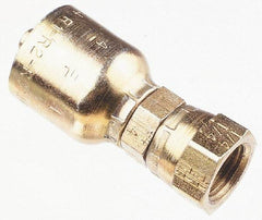 Parker - 1-1/4 Thread Hydraulic Hose Fitting - -20 Hose Size, 1 1/4" Hose Diam - Caliber Tooling