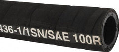 Parker - -20 Hose Size, 1-1/4" ID, 900 psi Work Pressure Hydraulic Hose - Synthetic Rubber, -40°F to 212°F - Caliber Tooling