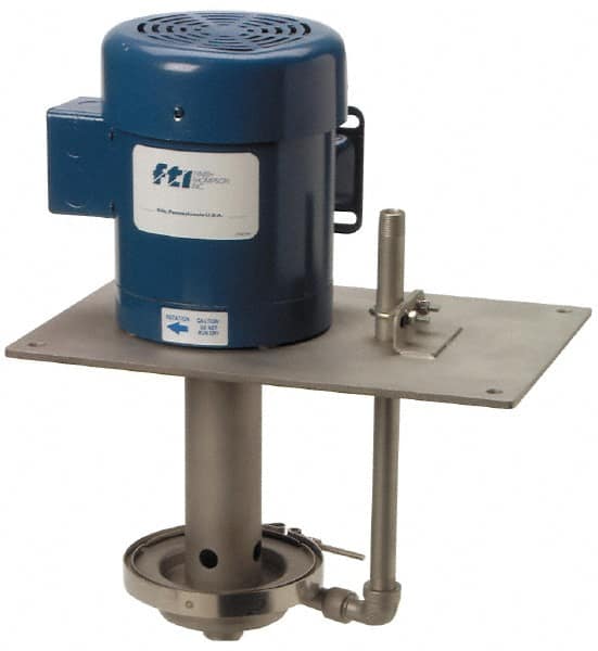 Finish Thompson - 1/2 HP, 95 Shut Off Feet, 316 Stainless Steel, Carbon and Viton Magnetic Drive Pump - 1 Phase - Caliber Tooling