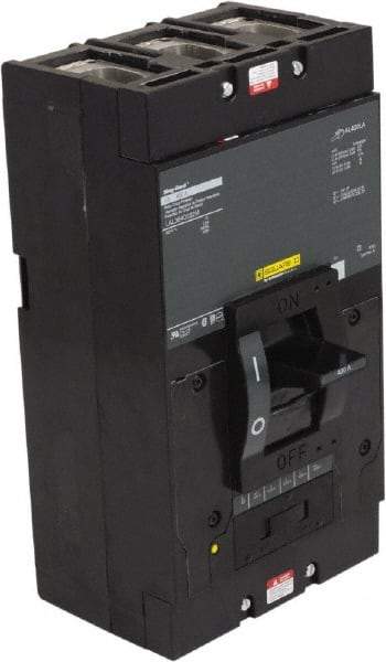 Square D - 400 Amp, 600 V, 3 Pole, Panel Mount Motor Circuit Breaker - Thermal Magnetic Trip, Multiple Breaking Capacity Ratings - Caliber Tooling