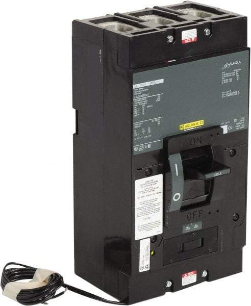 Square D - 350 Amp, 600 V, 3 Pole, Panel Mount Molded Case Circuit Breaker - Thermal Magnetic Trip, Multiple Breaking Capacity Ratings - Caliber Tooling