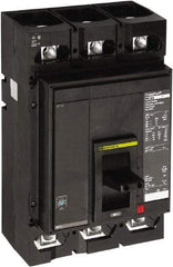 Square D - 450 Amp, 3 Pole, Panel Mount Molded Case Circuit Breaker - Electronic Trip, Multiple Breaking Capacity Ratings - Caliber Tooling