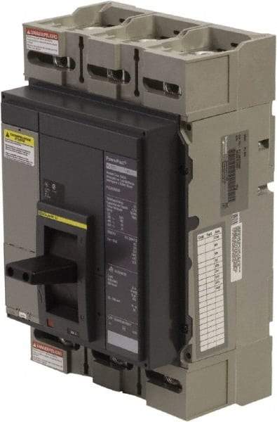 Square D - 600 Amp, 600 VAC, 3 Pole, Plug In Molded Case Circuit Breaker - Electronic Trip, 3/0 AWG - Caliber Tooling