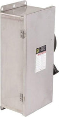 Square D - 100 Amp, 600 VAC/VDC, 3 Pole Nonfused Safety Switch - NEMA 12, 3, 3R, 4 & 4X, 40 hp at 600 VAC, 50 hp at 600 VDC (Single Phase), 100 hp at 600 VAC, 50 hp at 600 VDC (Triple Phase), ST Contact Form - Caliber Tooling