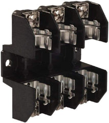 Square D - 3 Pole, 250 Volt, 30 Amp, Surface Mount Fuse Holder - Compatible with R Class Fuse - Caliber Tooling