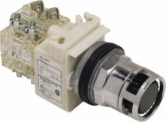 Schneider Electric - 30mm Mount Hole, Flush, Pushbutton Switch Only - Illuminated, Momentary (MO) - Caliber Tooling