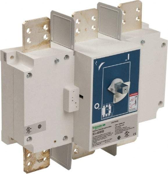 Schneider Electric - 600VAC at 50/60 Hz, 3 Pole, Nonfused Cam & Disconnect Switch - 14.57 Inch Wide x x 12.6 Inch High x x 5.51 Inch Deep - Caliber Tooling