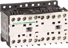 Schneider Electric - 3 Pole, 120 Coil VAC at 50/60 Hz, 12 Amp at 440 VAC, 16 Amp at 690 VAC and 20 Amp at 440 VAC, Reversible IEC Contactor - BS 5424, CSA, IEC 60947, NF C 63-110, RoHS Compliant, UL Listed, VDE 0660 - Caliber Tooling