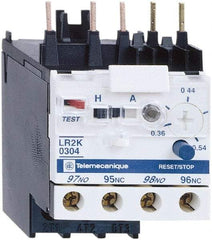 Schneider Electric - 0.36 to 0.54 Amp, 250 VDC, 690 Volt and 690 VAC, Thermal IEC Overload Relay - Trip Class 10A, For Use with LC1K, LC7K, LP1K and LP4K - Caliber Tooling