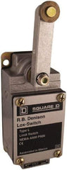 Square D - 3PDT, 2NC/NO, 600 Volt, Screw Terminal, Rotary Spring Return Actuator, General Purpose Limit Switch - 1, 2, 4, 12, 13 NEMA Rating, IP67 IPR Rating - Caliber Tooling