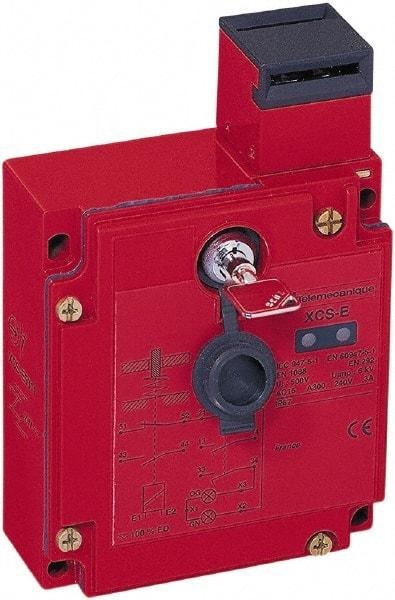 Telemecanique Sensors - 2NO/NC Configuration, 24/48 VAC/VDC, Multiple Amp Level, Metal Key Safety Limit Switch - 98mm Wide x 44mm Deep x 146mm High, IP67 Ingress Rating - Caliber Tooling