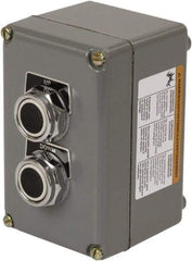 Schneider Electric - 1.18 Inch Mount Hole, Extended Straight, Pushbutton Switch - Weatherproof, Dust and Oil Resistant - Caliber Tooling