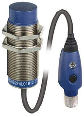 Telemecanique Sensors - PNP, 11 to 18mm Detection, Cylinder, Inductive Proximity Sensor - 3 Wires, IP67, IP69, 12 to 24 VDC, M30x1.5 Thread, 63mm Long - Caliber Tooling