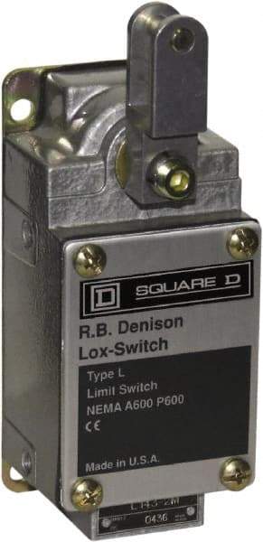 Square D - 10 Amp, NC Configuration, Right Hand Operation, Rope Operated Limit Switch - Automatic Reset, Cable Pull, 600 VAC - Caliber Tooling