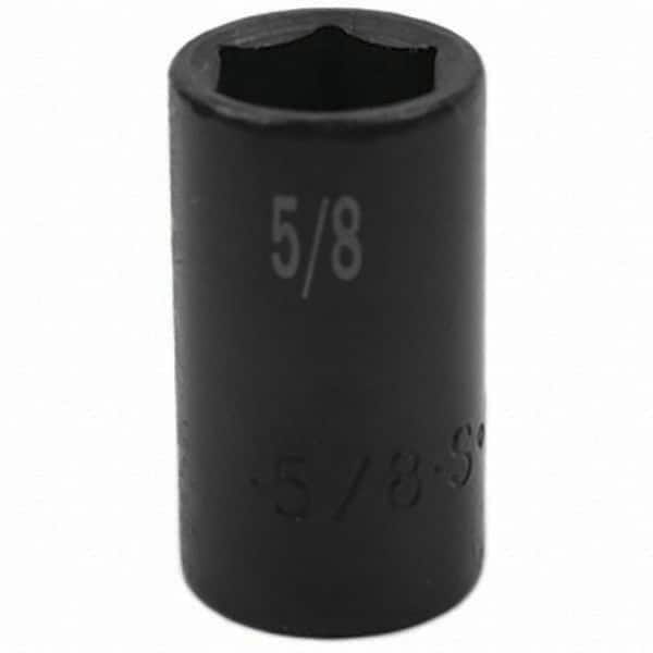 SK - Impact Socket - 3/8"DR 6PT 5/8" SEMI-DEEP IMPACT SOCKET - Caliber Tooling