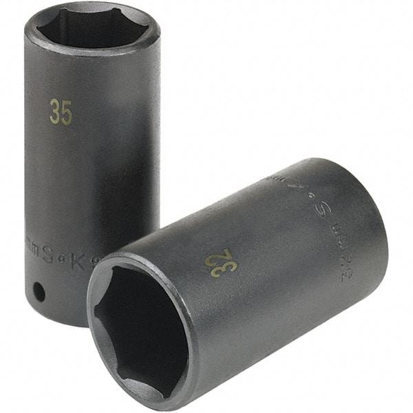 SK - Impact Socket - 1/2"DR 28MM DEEP IMPACT SOCKET - Caliber Tooling