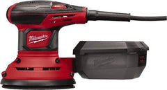 Milwaukee Tool - 5" Pad, 7,000 to 12,000 OPM, Electric Orbital Sander - Round, Random Orbital Sander, 3 Amps - Caliber Tooling