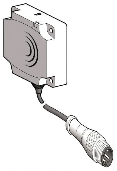 Telemecanique Sensors - PNP, NC, 15 to 25mm Detection, Flat, Inductive Proximity Sensor - 3 Wires, IP67, 12 to 24 VDC, 40mm Wide - Caliber Tooling