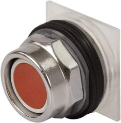 Schneider Electric - 30mm Mount Hole, Extended Straight, Pushbutton Switch Only - Red Pushbutton, Momentary (MO) - Caliber Tooling