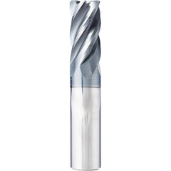 Supermill - 1" Diam 5 Flute Solid Carbide 0.06" Corner Radius End Mill - Caliber Tooling