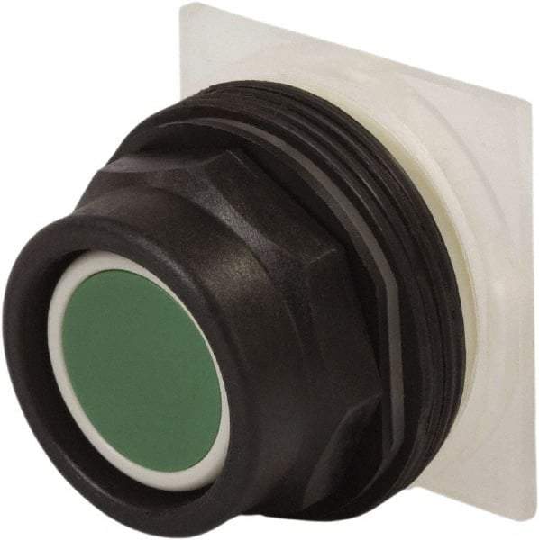 Schneider Electric - 30mm Mount Hole, Recessed, Pushbutton Switch - Round, Green Pushbutton, Momentary (MO) - Caliber Tooling