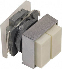 Schneider Electric - 30mm Mount Hole, Pushbutton Switch Only - Square, Nonilluminated, Momentary (MO) - Caliber Tooling