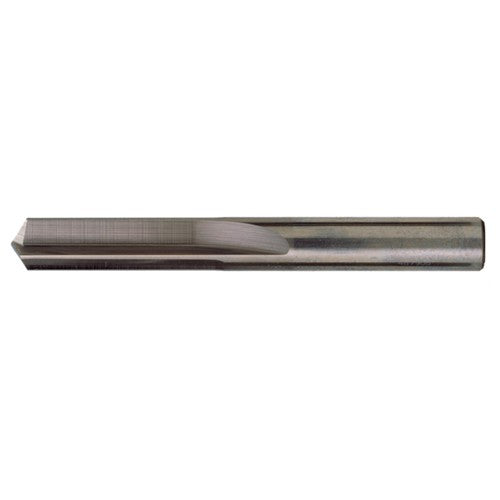 ‎29/64″ Dia. × 0.453″ Shank × 2-1/8″ Flute Length × 3-9/16″ OAL, Stub, 140°, Bright, 2xD Flute, Round Solid Carbide Drill - Exact Industrial Supply