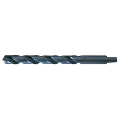 N RHS / RHC HSS 118 Degree Radial Point Automotive Tanged Shank Drill - Steam Oxide