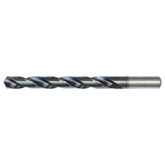 7/16 RHS / RHC HSS 135 Degree Split Point Heavy Duty Jobber Drill - TiCN - Exact Industrial Supply