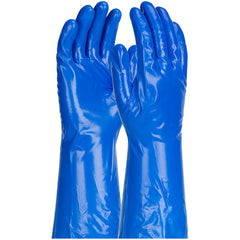 ‎50-NKH11/L Nitrile Gloves - Assurance Unsupport Nitrile/Ketone - Blue - 11 Mil - 13 In - Unlined - Exact Industrial Supply