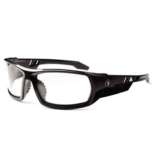 Odin Clear Lens Black Safety Glasses - Caliber Tooling