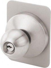 Falcon - Aluminum Finish, Steel Knob Trim - Nonhanded, For Falcon - Caliber Tooling