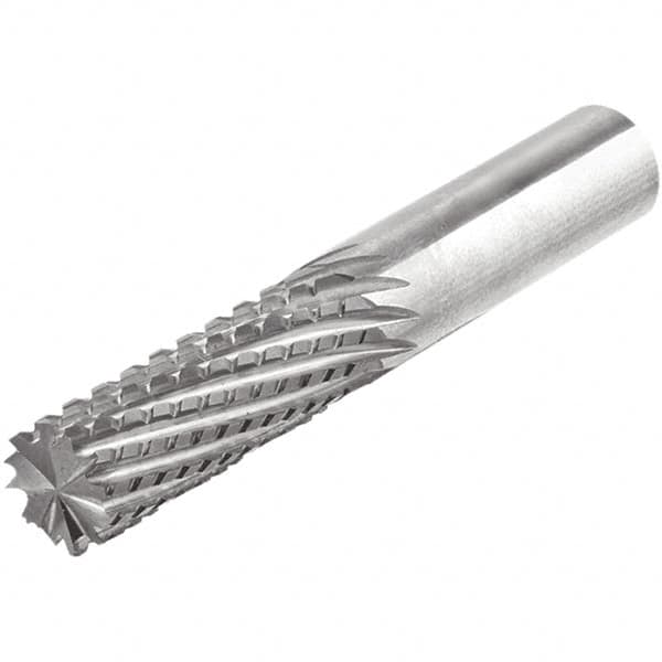 Iscar - 1/2" Diam, 1" LOC, End Mill End, Solid Carbide Diamond Pattern Router Bit - Right Hand Cut, 3" OAL, 1/2" Shank Diam, Use on Carbon Fiber, Composite - Caliber Tooling