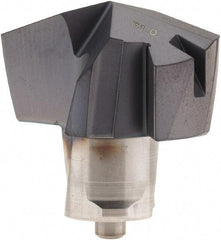 Iscar - Series ICP, 30.99mm Diam Grade IC908 Replaceable Drill Tip - Carbide, TiAlN/TiN Finish, 31 Seat Size - Caliber Tooling