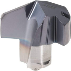 Iscar - Series ICK, 31.75mm Diam Grade IC908 Replaceable Drill Tip - Carbide, TiAlN/TiN Finish, 31 Seat Size - Caliber Tooling