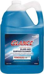 Diversey - 1 Gal Bottle Ammonia Glass Cleaner - Use on Countertops, Glass, Mirrors, Sinks, Stainless Steel, Washable Surfaces - Caliber Tooling